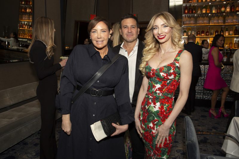 Camilla Olson, Eric Lerner, and Andrea Catsimatidis