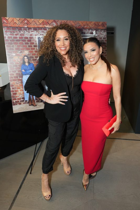 Diana Maria Riva and Eva Longoria