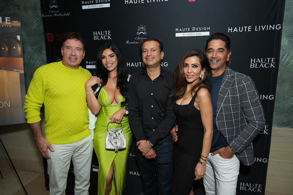 Dr. Garth Fisher, Suelyn Medeiros Fisher, Kamal Hotchandani, Karan Khanna, and Priyanka Khanna