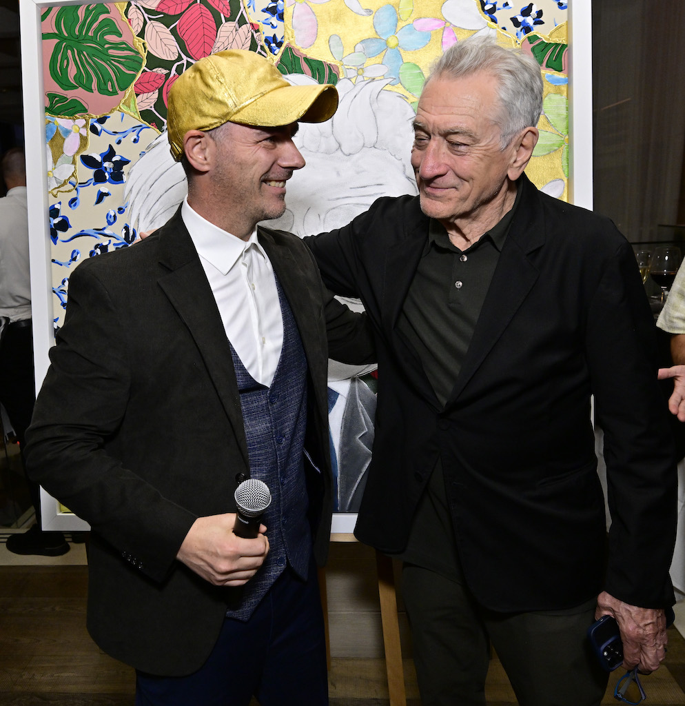 Jonathan Schultz and Robert De Niro

Photo Credit: Eugene Gologursky/Getty Images