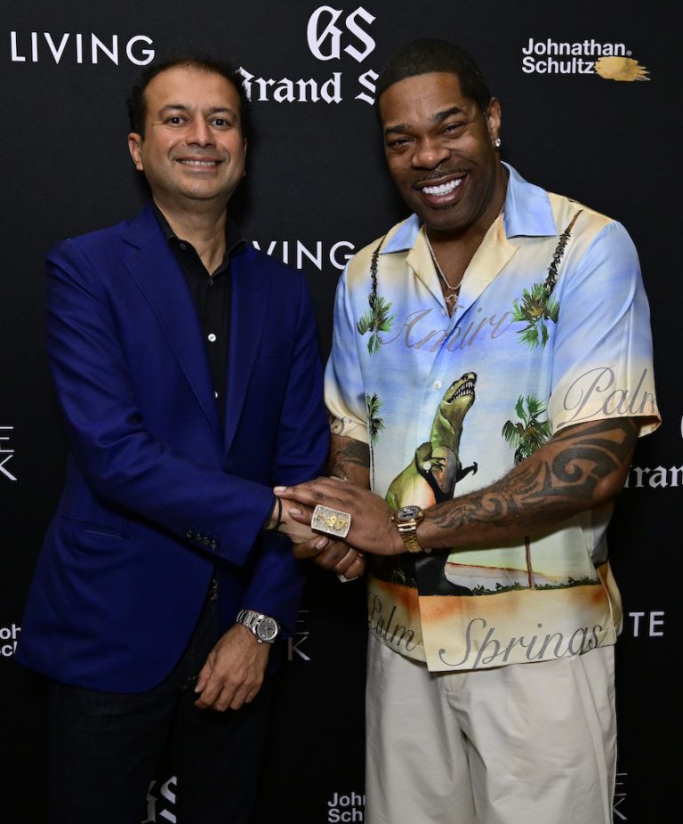 Kamal Hotchandani and Busta Rhymes