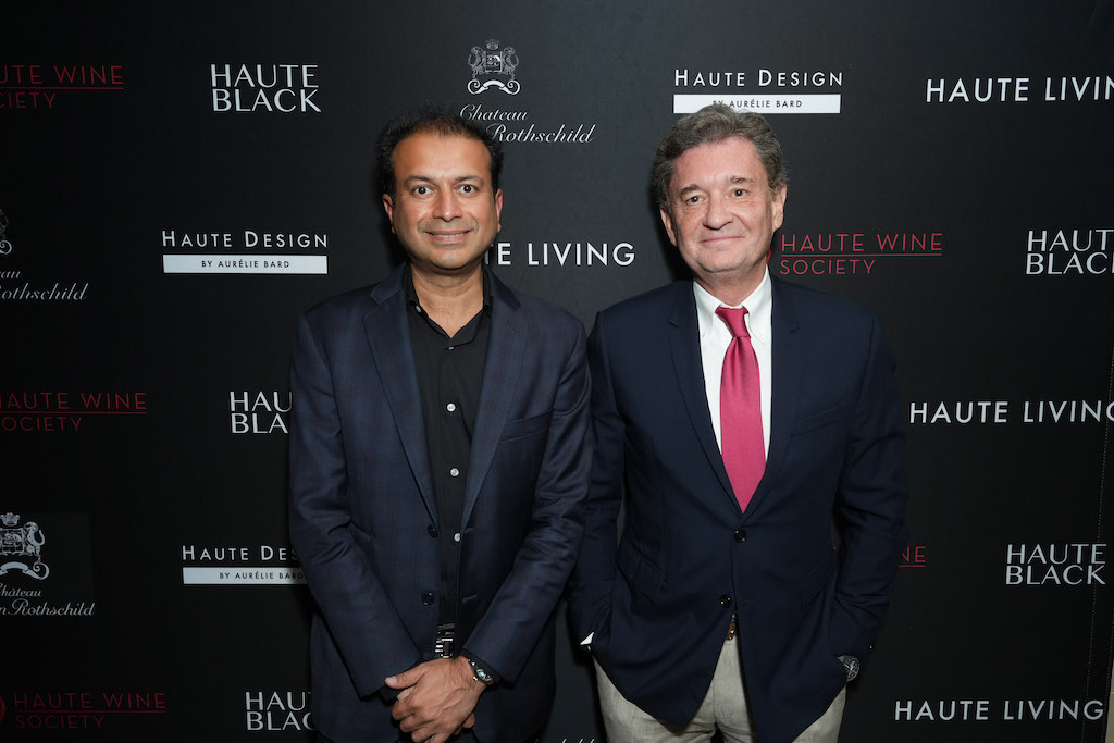 Kamal Hotchandani and Philippe Sereys de Rothschild