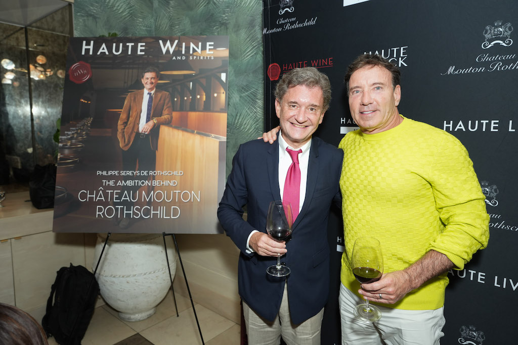 Philippe Sereys de Rothschild and Dr. Garth Fisher