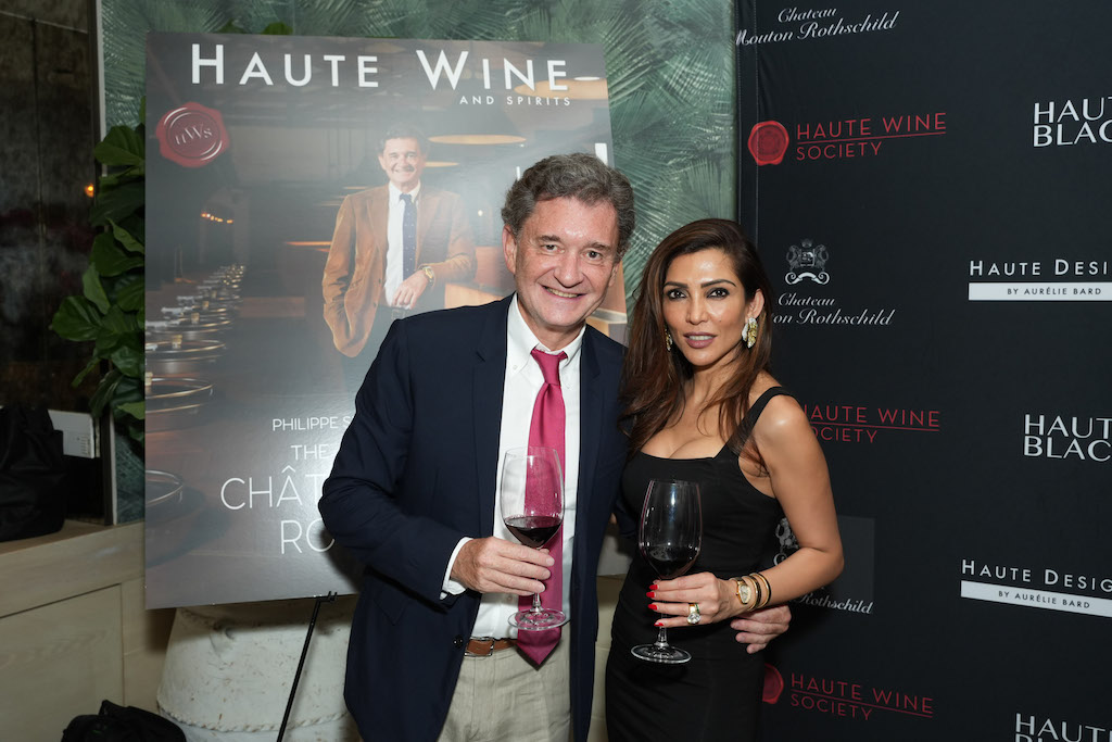 Philippe Sereys de Rothschild and Priyanka Khanna