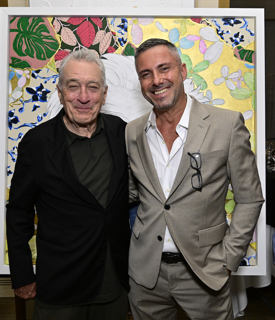 Robert De Niro and Brice Le Troadec