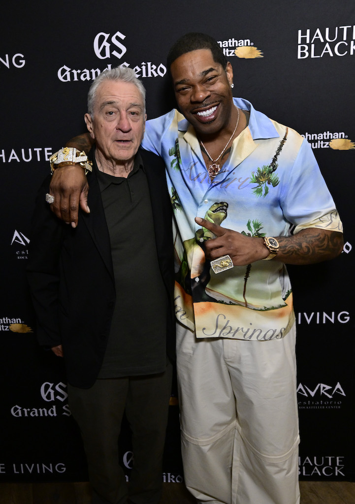 Robert De Niro and Busta Rhymes