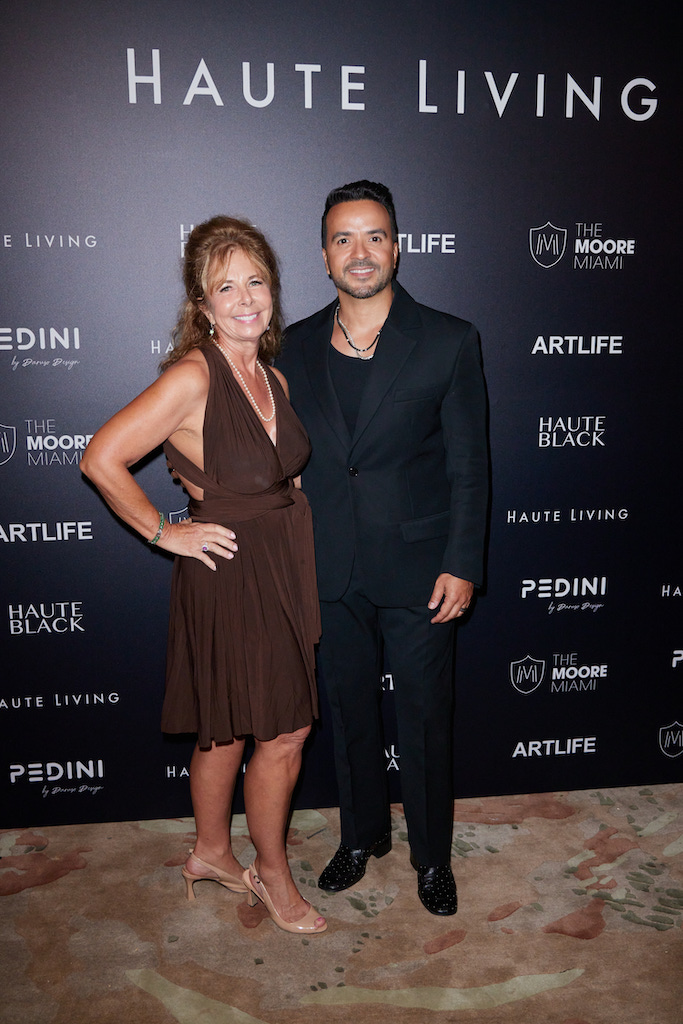 Deb Wysocki and Luis Fonsi